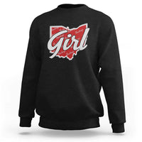 Buckeye Girl Ohio Home State Sweatshirt - Wonder Print Shop