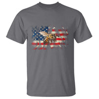 Patriotic Beekeeper T Shirt Bee American Flag Beekeeping