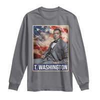 Booker Taliaferro Washington Long Sleeve Shirt African American Educator Black History Month