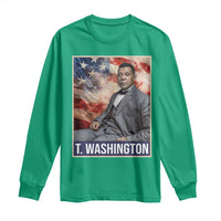 Booker Taliaferro Washington Long Sleeve Shirt African American Educator Black History Month