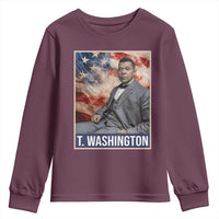 Booker Taliaferro Washington Youth Sweatshirt African American Educator Black History Month
