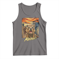 Funny Awawa Hyrax Tank Top The Scream Art Oddly Specific Meme Animal