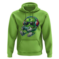 Funny Video Game Shamrock St Patricks Day Gamer Hoodie