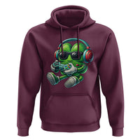 Funny Video Game Shamrock St Patricks Day Gamer Hoodie
