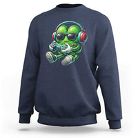 Funny Video Game Shamrock St Patricks Day Gamer Sweatshirt