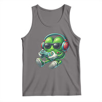 Funny Video Game Shamrock St Patricks Day Gamer Tank Top