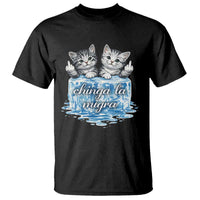 Chinga La Migra T Shirt Cute Cat Melting Ice Pro Immigrant
