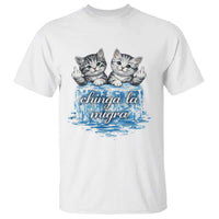 Chinga La Migra T Shirt Cute Cat Melting Ice Pro Immigrant