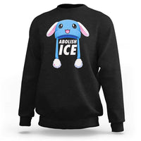 Abolish Ice Sweatshirt Blue Bunny Hat Pro Immigrant Resist Minnesota