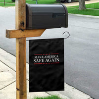 Make America Safe Again Garden Flag Funny US Patriotic 4th of July
