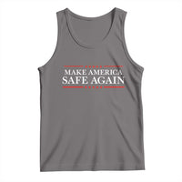 Make America Safe Again Tank Top Funny US Patriotic 4th of July