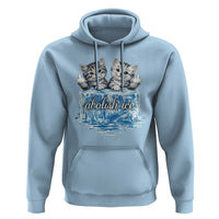 Abolish Ice Hoodie Cute Cat Melting Ice Pro Immigrant