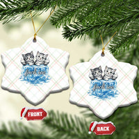 Fck Ice Ceramic Ornament Cute Cat Melting Ice Pro Immigrant
