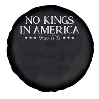 No Kings In America Since 1776 Spare Tire Cover Vintage Star