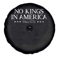 No Kings In America Since 1776 Spare Tire Cover Vintage Star