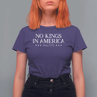 No Kings In America Since 1776 T Shirt For Women Vintage Star