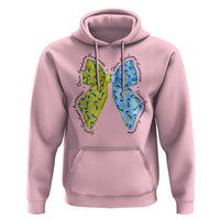 Down Syndrome Awareness Coquette Bow Ribbon Hoodie
