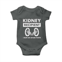 Kidney Recipient Run On Spare Parts Baby Onesie Matching Recovery