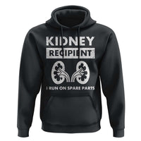 Kidney Recipient Run On Spare Parts Hoodie Matching Recovery
