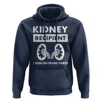 Kidney Recipient Run On Spare Parts Hoodie Matching Recovery