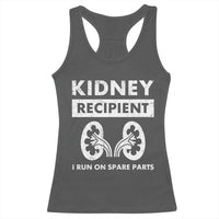 Kidney Recipient Run On Spare Parts Racerback Tank Top Matching Recovery