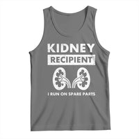Kidney Recipient Run On Spare Parts Tank Top Matching Recovery