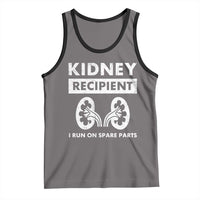 Kidney Recipient Run On Spare Parts Tank Top Matching Recovery
