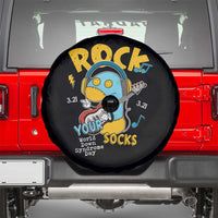 Funny Rock Your Socks Spare Tire Cover World Down Syndrome Day WDSD
