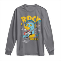 Funny Rock Your Socks Long Sleeve Shirt World Down Syndrome Day WDSD