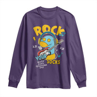 Funny Rock Your Socks Long Sleeve Shirt World Down Syndrome Day WDSD