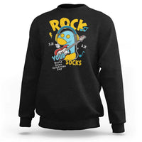 Funny Rock Your Socks Sweatshirt World Down Syndrome Day WDSD