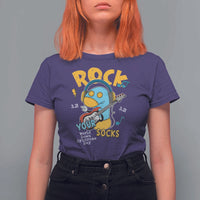 Funny Rock Your Socks T Shirt For Women World Down Syndrome Day WDSD
