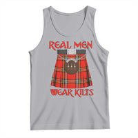 Funny Real Men Wear Kilts Tank Top Scottish Pride