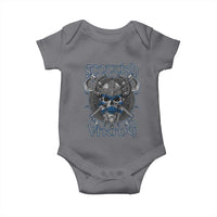 Scottish Viking Axes Celtic Knot Baby Onesie Scottish Flag