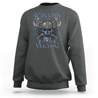 Scottish Viking Axes Celtic Knot Sweatshirt Scottish Flag