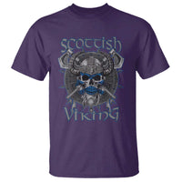 Scottish Viking Axes Celtic Knot T Shirt Scottish Flag