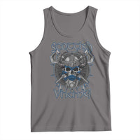 Scottish Viking Axes Celtic Knot Tank Top Scottish Flag