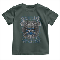 Scottish Viking Axes Celtic Knot Toddler T Shirt Scottish Flag