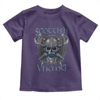 Scottish Viking Axes Celtic Knot Toddler T Shirt Scottish Flag