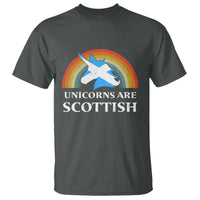 Funny Scotland Pride Unicorn T Shirt Unicorns Are Scottish Rainbow