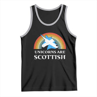 Funny Scotland Pride Unicorn Tank Top Unicorns Are Scottish Rainbow