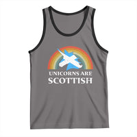 Funny Scotland Pride Unicorn Tank Top Unicorns Are Scottish Rainbow