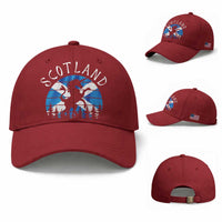 Funny Scotland Unicorn Scottish Flag Saltire Baseball Cap