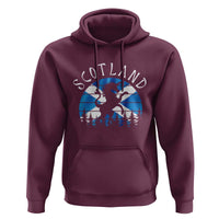 Funny Scotland Unicorn Scottish Flag Saltire Hoodie