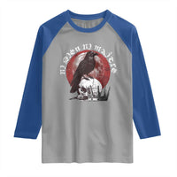 Ni Dieu Ni Matre No God No Masters Raglan Shirt Raven Skull