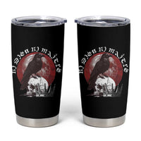 Ni Dieu Ni Matre No God No Masters Tumbler Cup Raven Skull