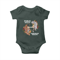 Public Health Over Corporate Wealth Baby Onesie Social Justice Tiger