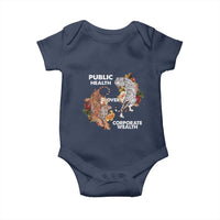 Public Health Over Corporate Wealth Baby Onesie Social Justice Tiger