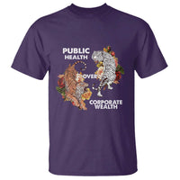 Public Health Over Corporate Wealth T Shirt Social Justice Tiger