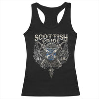 Scottish Pride Celtic Scotland Lion Rampant Racerback Tank Top